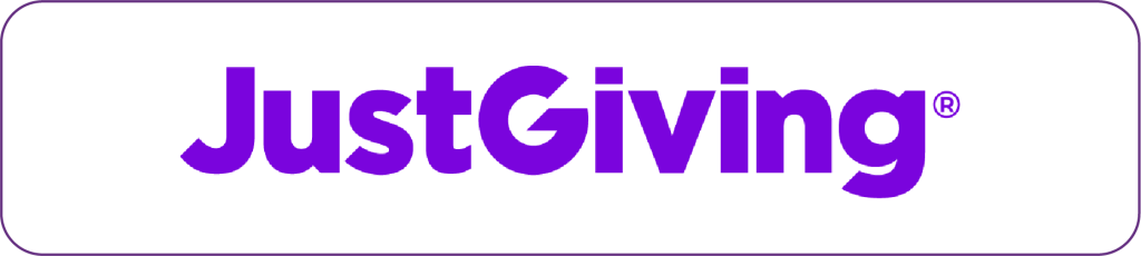 JustGiving logo for epilepsy charity fundraising and donations