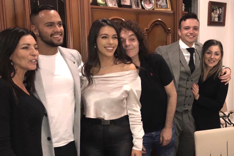 Isabella Stefanoski with family and friends showing community support during her epilepsy journey